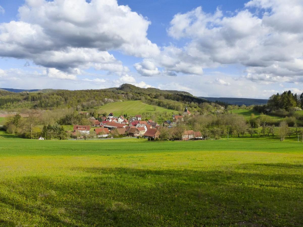 Gemuetliche Fewo Am Huelfensberg Und Dem Gruenen Band Doringsdorf Eksteriør bilde